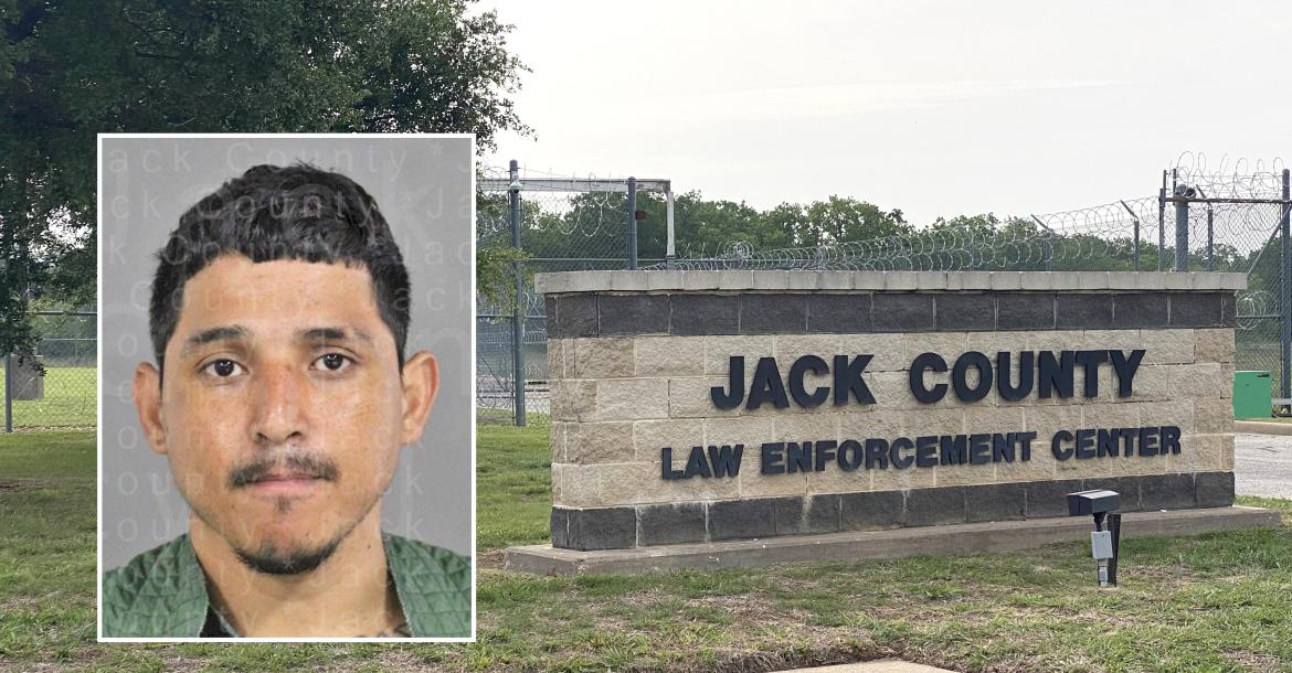 (BRIAN SMITH | JACKSBORO HERALD-GAZETTE) Lee Martinez, 35, was arrested Tuesday, April 16 for murder. After responding to a reported unintended death, investigators with Jacksboro Police Department determined the female victim had been beaten to death.